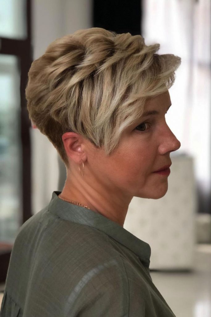 Cropped Pixie Cut For Curly Hair