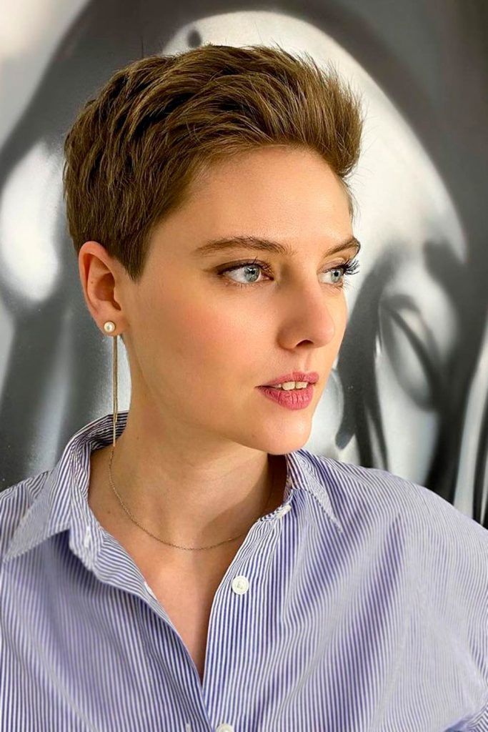 Punky Spiky Pixie Haircut