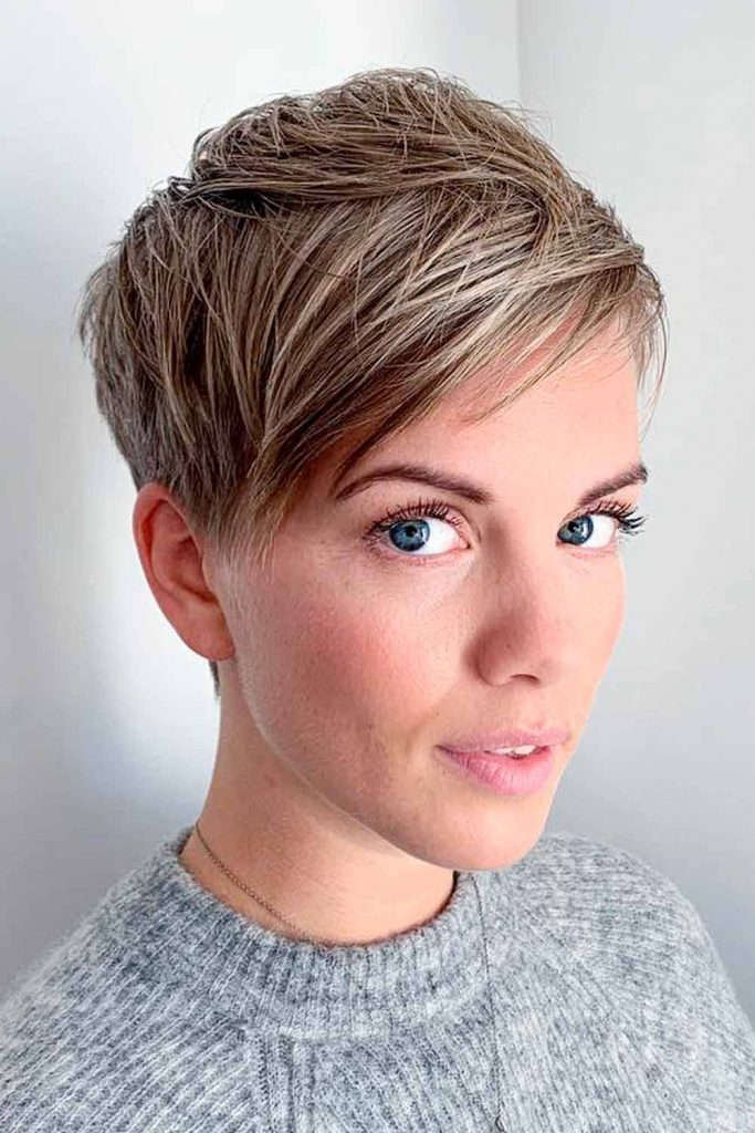 Balayage Pixie Brown
