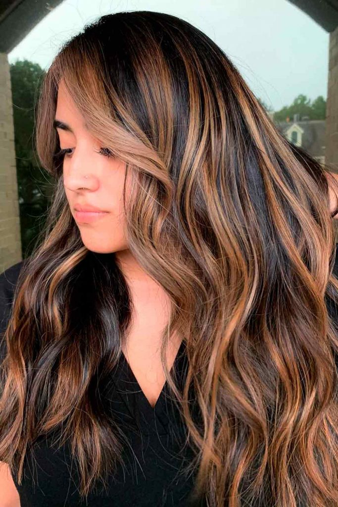 Brunette Layered Haircut