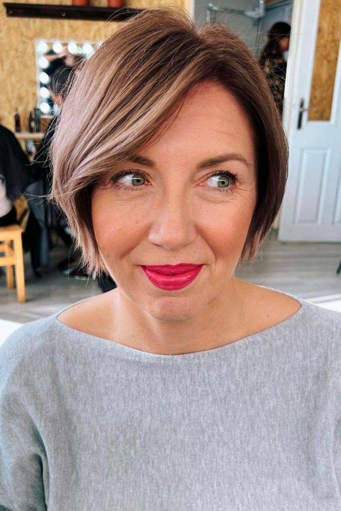 Layered Bang with Bob Haircuts