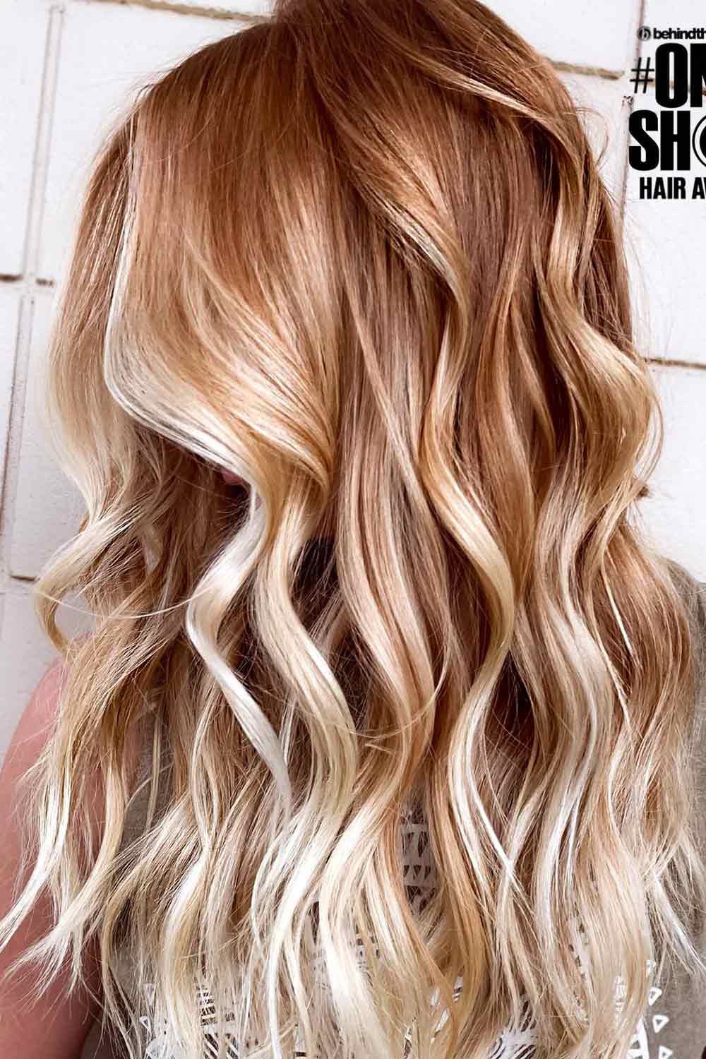 Red To Blonde Balayage #blondebalayage #blondehair #balayagehair