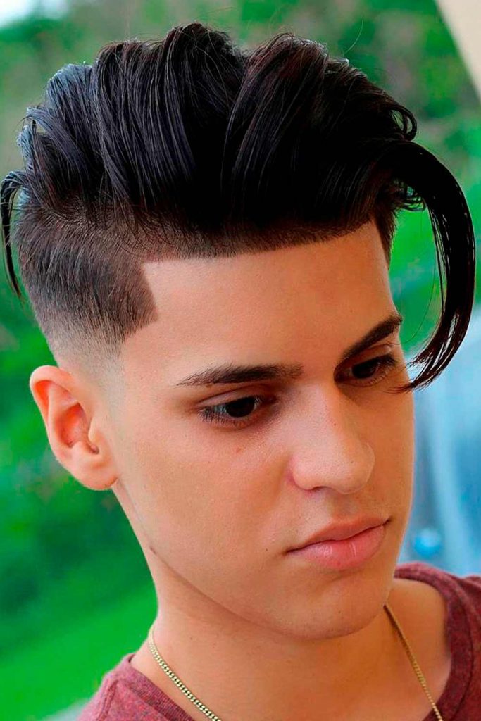 Medium Comb Over Cuts