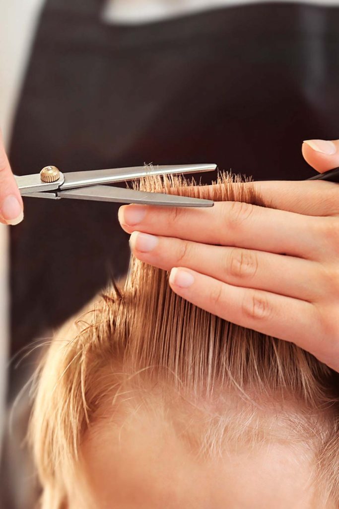 How To Cut Boy's Hair With Scissors