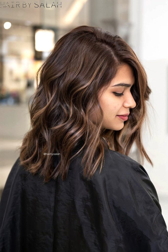 Sun Kissed Brown Highlights