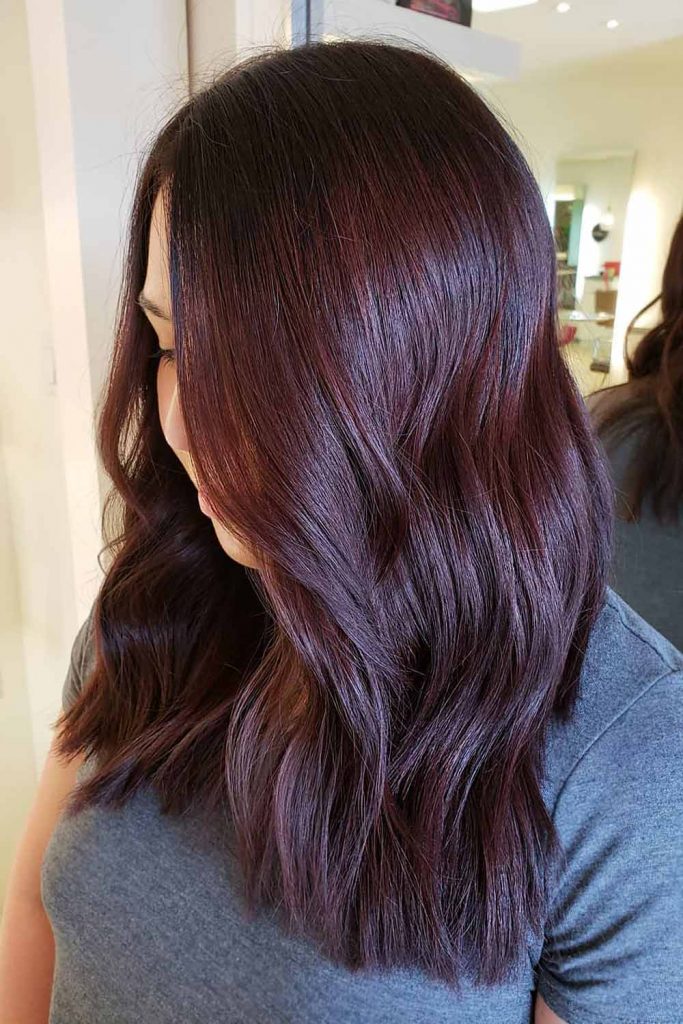 Chocolate Wine #burgundyhaircolor #burgundyhair