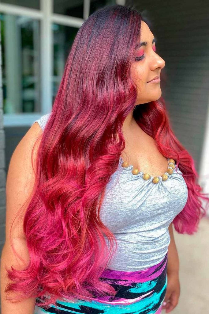 Melted Wine Ombre