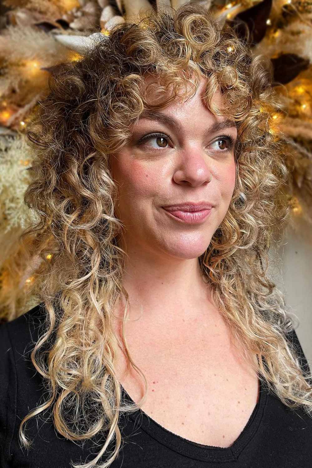 Bright Curly Shag