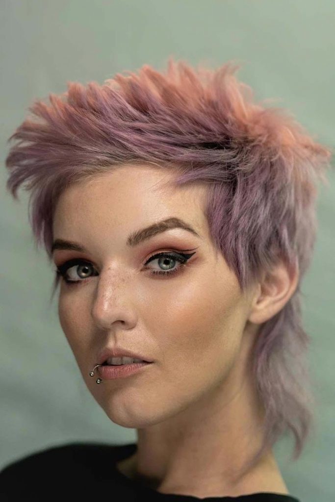 Layered Wolf Cut