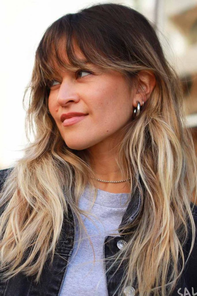 Long Hairstyle with Ombre