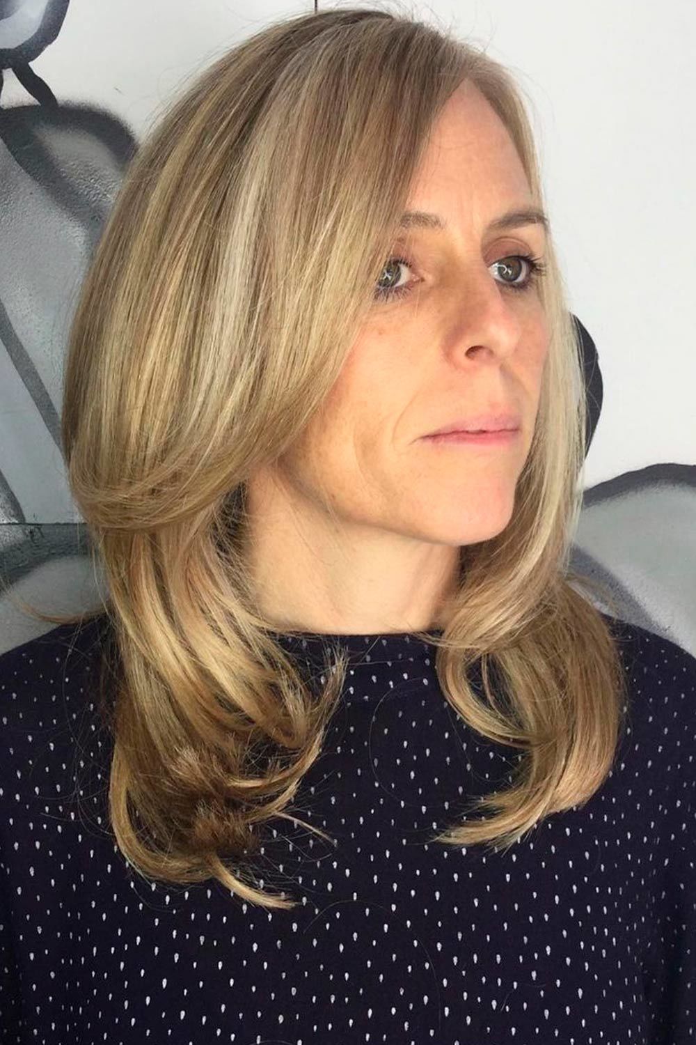 Blonde Wavy Lob
