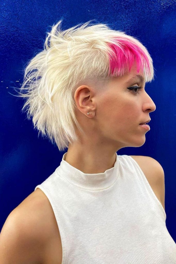 Shaved Sides Mullet