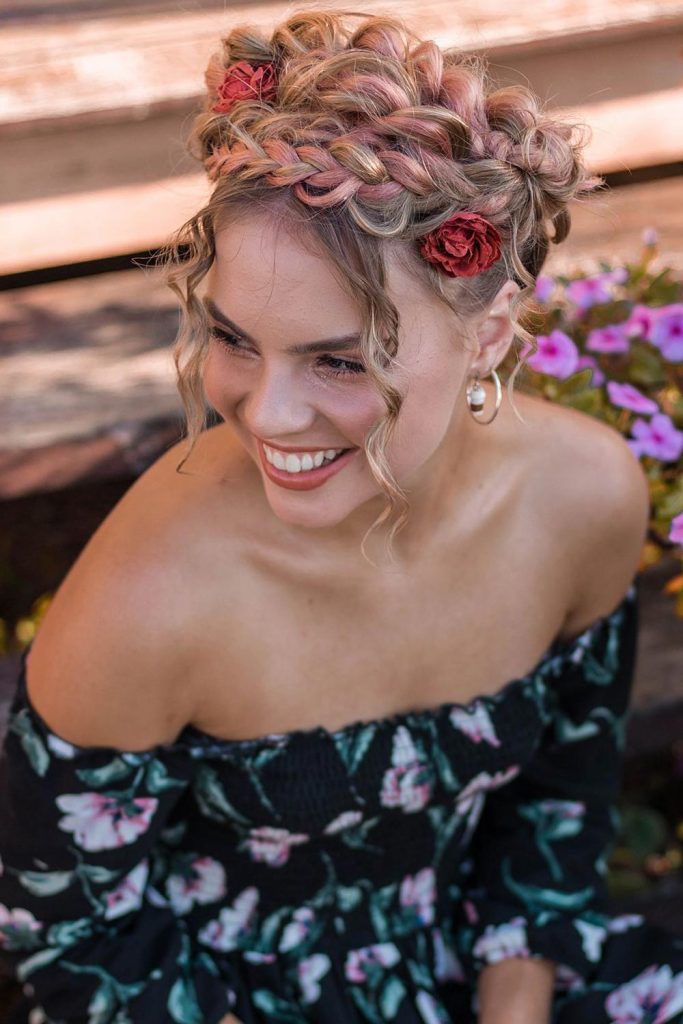 Gorgeous Headband Braid Hairdo