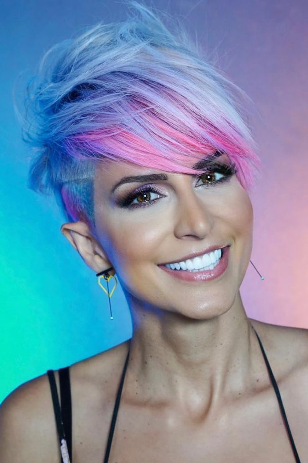 Bright Pixie Haircut