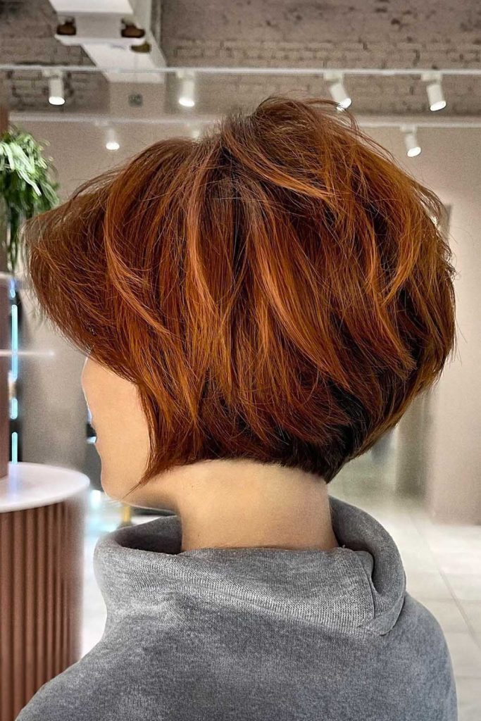 Red Shag Haircuts