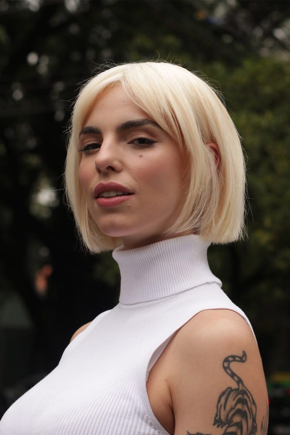 Blonde Short Lob