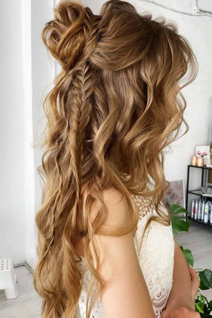 Half-Up & Dutch Braid