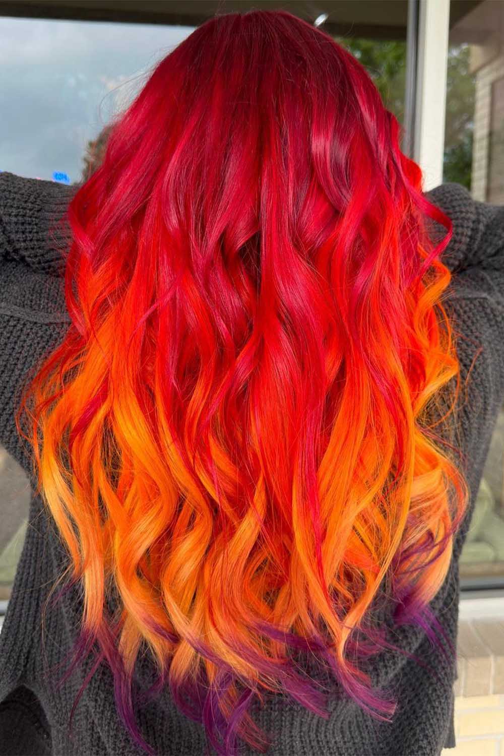 Autumn Red Hair Color Hues