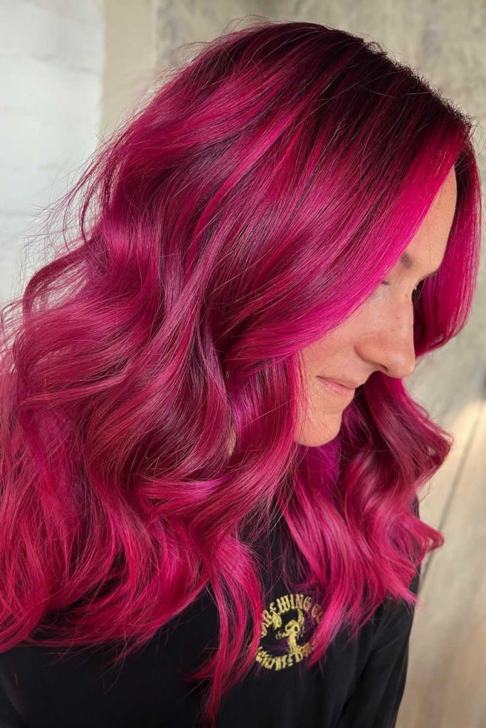 Dark Raspberry Hues