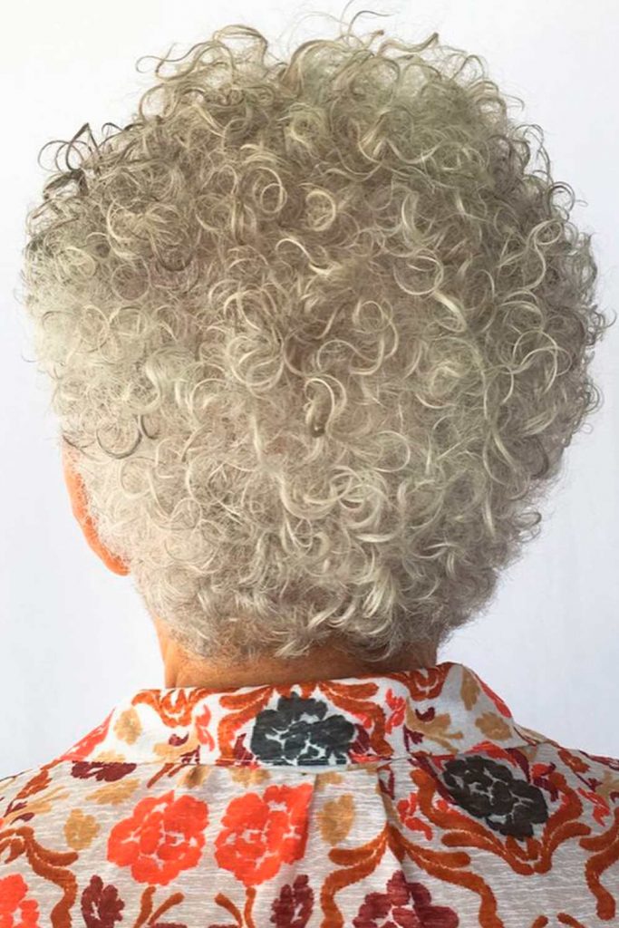 Short Curly Hairstyles For Women Over 50