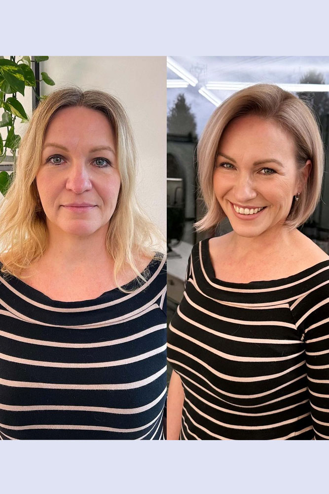 Side Parted Bob