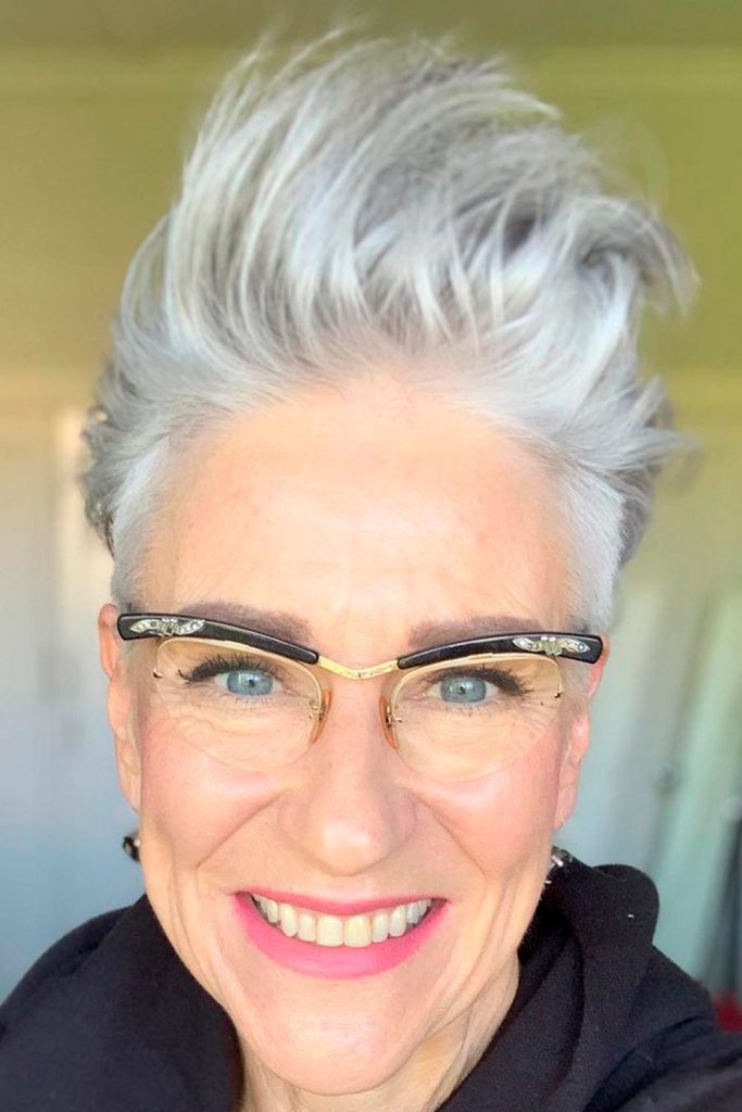 Silver Platinum Blonde Hair