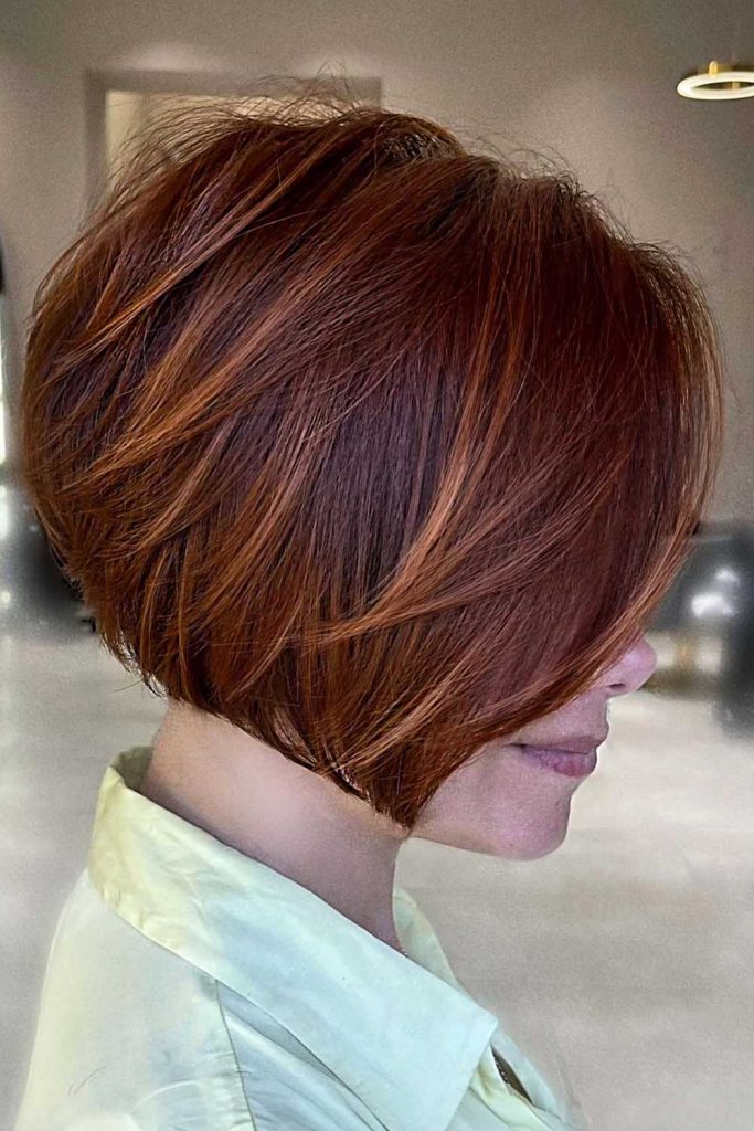 Angled Short Bob