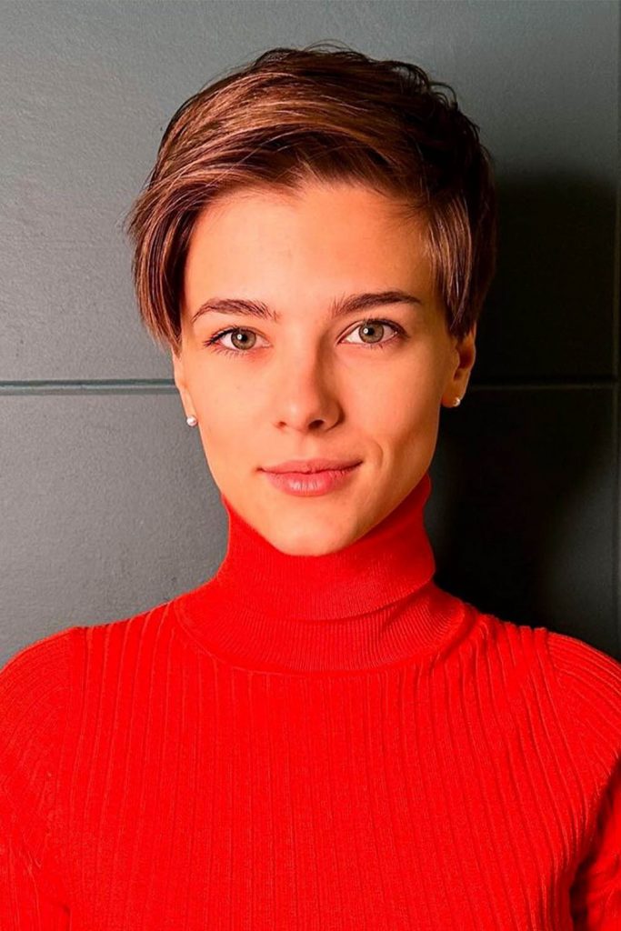 Feminine Pixie Cut