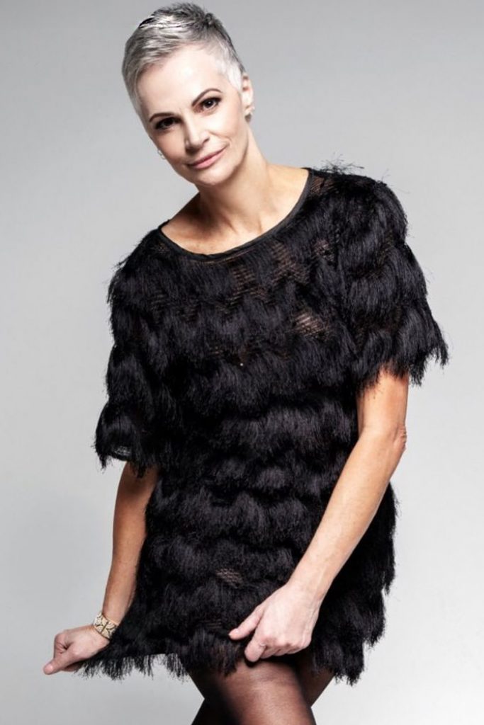Sleek Pixie With Side Part 
