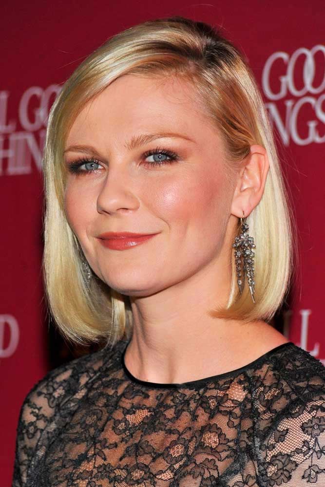 Kirsten Dunst: Bob Cut With Blunt Ends