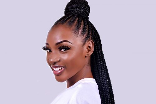 Cornrows Braids To Look Like A Magazine Cover
