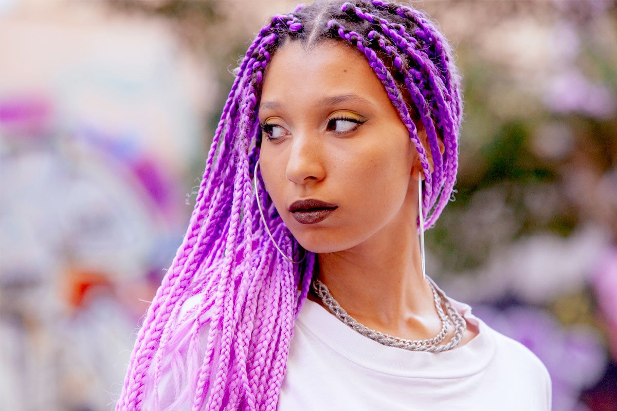 Stylish Kanekalon Braiding Hair Ideas