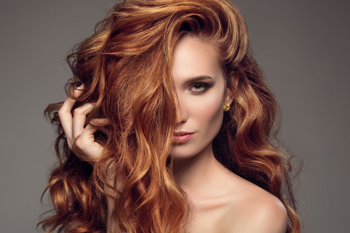 Magnificent Shades Of Red Hair Color Palette