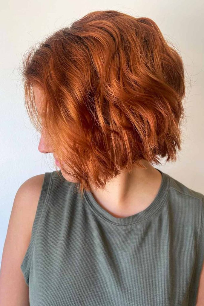 Messy Layered Lob 